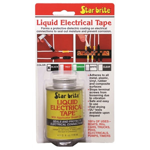 Star Brite - Liq Elec Tape 4oz Blk - 084104B Star Brite - Liq Elec Tape 4oz Blk - 084104B