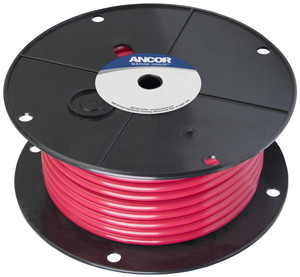 Ancor - 100' #4 Red Tinned Copper - 113510