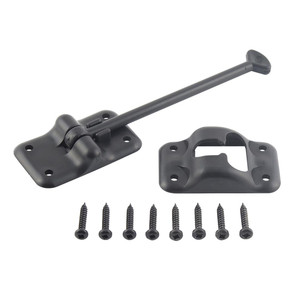 Ap Products - Plastic Door Holdback 6' Black - 013-085BL