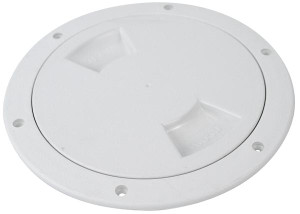 Attwood - 4' Inspection Dk Plate-wh - 12790-1 Attwood - 4' Inspection Dk Plate-wh - 12790-1