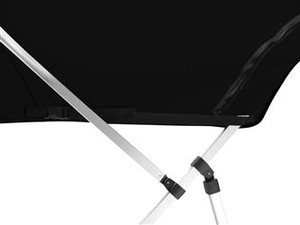 Carver - Repl Pont. Top Canvas- Sun Blk - 8' - 8PONRCLA02