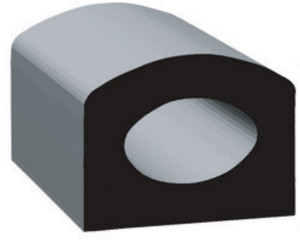Clean Seal - .375 X .625 'd'  Epdm  Bl - 1723H2-50