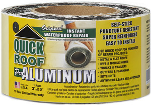 Cofair Prod - 3'x25' Aluminum Quick Roo - QR325 Cofair Prod - 3'x25' Aluminum Quick Roo - QR325