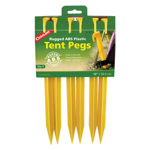 Coghlan's - 6pk 12' Tent Pegs - 9312 Coghlan's - 6pk 12' Tent Pegs - 9312