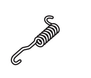 Dexter Axle - Retractor Spring - 046-101-00