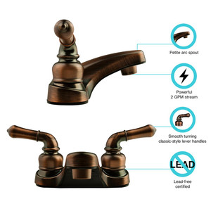 Dura Faucet - Classical  Lav Oil Rub - DF-PL700C-ORB