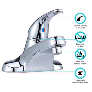 Dura Faucet - Heavy Duty Single Lever - DF-NML110-CP