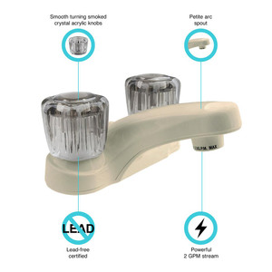 Dura Faucet - Lav  W/smoked  Sbisque - DF-PL700S-BQ