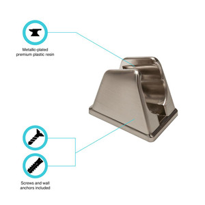 Dura Faucet - Shower Wand Bracket - DF-SA156-SN Dura Faucet - Shower Wand Bracket - DF-SA156-SN