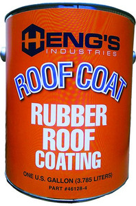 Heng's Ind - 1gal Rubber Roof Coating - 46128-4 Heng's Ind - 1gal Rubber Roof Coating - 46128-4