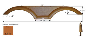 Icon - Fender Skirt  Tandem  Coa - 12545