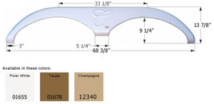 Icon - Fender Skirt  Tandem  For - 12340