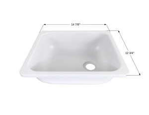 Icon - Sink  Sr1315  Rectangular  12 3/4 X - 15341