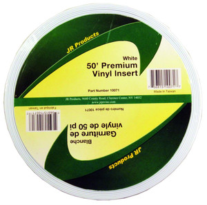 Jr Products - 50' Vinyl Insert Wht - 10071 Jr Products - 50' Vinyl Insert Wht - 10071