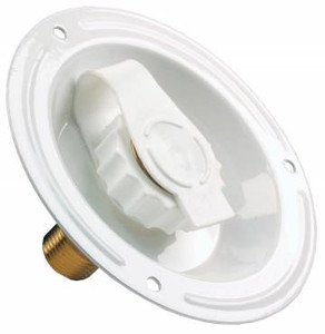 Jr Products - Water Dish  White  Metal - 62125 Jr Products - Water Dish  White  Metal - 62125