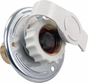 Jr Products - Water Flange  Aluminum - 62175