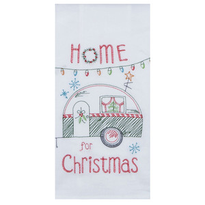 Kay Dee Desi - Happy Camper Xmas Flour Sack - H3200