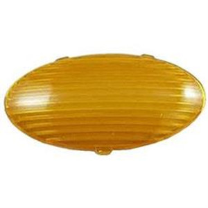 Lasalle Bris - Amber Oval Porch Lens Only - GSAM4047 Lasalle Bris - Amber Oval Porch Lens Only - GSAM4047