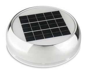 Marinco - 4' Day/night Solar Vent - Stainless - N20804S Marinco - 4' Day/night Solar Vent - Stainless - N20804S