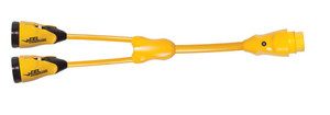 Marinco - Eel Y Adap. 50a Male To (2)30a Fema - Y504-2-30 Marinco - Eel Y Adap. 50a Male To (2)30a Fema - Y504-2-30
