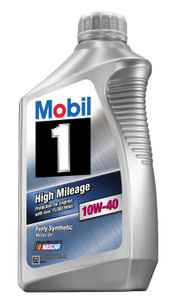Mobil - M1 Hi Mileage 10w40 Qt. - 103536
