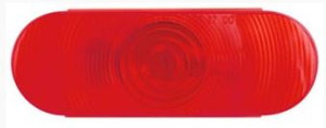 Optronics - Oval 6' Red Tail Light - ST70RBP Optronics - Oval 6' Red Tail Light - ST70RBP