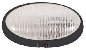 Optronics - P-light Ov W/sw  Blk Bs  Clear - RVPL7CBP