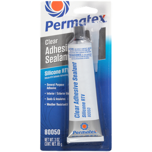 Permatex - Locktite - Clear Silicone 3 Oz - 80050