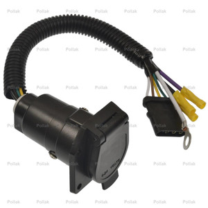 Pollak - 4-way Flat To 7-way Rv So - 12-723E
