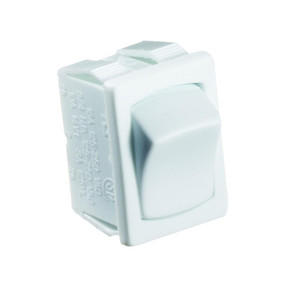 Rv Designer - 10a White Rocker Switch - S435
