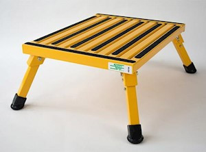 Safety Step - Lg. Folding Step  Yellow - F-08C-Y Safety Step - Lg. Folding Step  Yellow - F-08C-Y