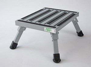 Safety Step - Small Folding Step/silver - S-07C-S Safety Step - Small Folding Step/silver - S-07C-S