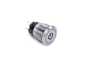 Sierramarine - Push Button Power Switch  Red Halo - AV10060R