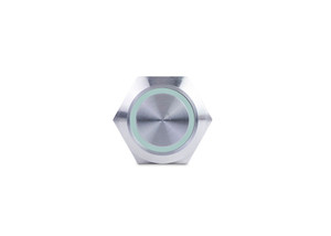 Sierramarine - Push Button Switch  Green Halo - AV10040G
