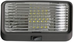 Valterra - Black Led Porchlight Square 52728 - DG52728VP