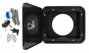 Valterra - Sewer Hose Hatch  Black - D04-0471BKVP