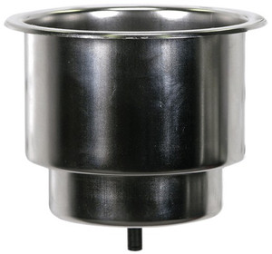 Whitecap Ind - 304 S.s. Cupholder W/drain - S-3511C Whitecap Ind - 304 S.s. Cupholder W/drain - S-3511C
