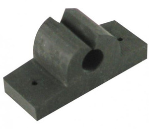 Whitecap Ind - 5/8' Black Rubber Tool/rod Holder - 3752BC