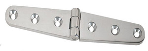Whitecap Ind - C.p. Brass Strap Hinge  6' - S-0605C