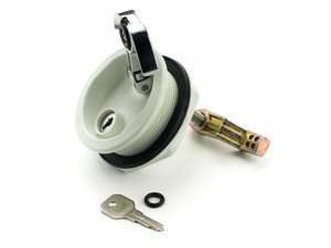 Whitecap Ind - White Locking T-handle - S-0226WC Whitecap Ind - White Locking T-handle - S-0226WC