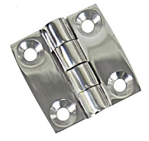 Whitecap Ind - White Nylon Butt Hinge 1 1/2' X 1 3 - S-3035C