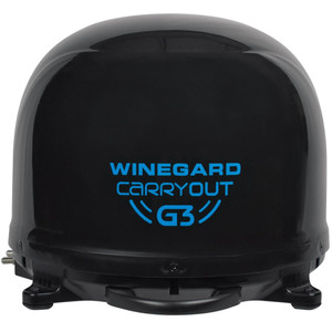 Winegard - Carryout G3 Blk Port Auto Satellite - GM-9035 Winegard - Carryout G3 Blk Port Auto Satellite - GM-9035
