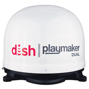 Winegard - Dish Playmaker Dual Auto Sat White - PL-8000