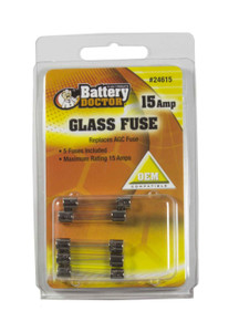 Wirthco - Agc Glass Fuse-15 Amp - 24615 Wirthco - Agc Glass Fuse-15 Amp - 24615