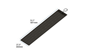 Xantrex Llc - 110w Solar Max Flex Slim Panel - 784-0110S Xantrex Llc - 110w Solar Max Flex Slim Panel - 784-0110S