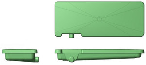 Alpha System - 24x63x7 Hold Tank Lft 3" - VB24637HLCD