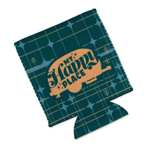 Camco 53480 Life Is Better At The Campsite Can Holder - Green Grid - 53480 Camco 53480 Life Is Better At The Campsite Can Holder - Green Grid - 53480