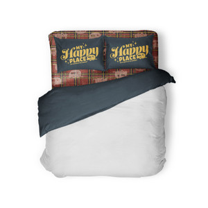 Camco 53119 Life Is Better At The Campsite Bed Sheet Set - Rv Queen, Red Plaid - 53119 Camco 53119 Life Is Better At The Campsite Bed Sheet Set - Rv Queen, Red Plaid - 53119