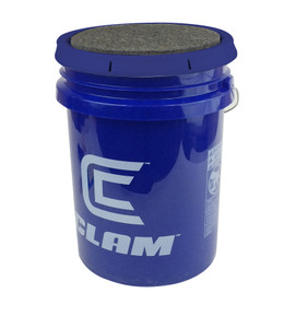 Clam 10156 6 - Gallon Bucket With Lid - 10156