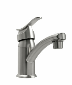 Dura Faucet Df-pl200-sn Single Lever Centerset Rv Lavatory Faucet - Brushed Satin Nickel - DF-PL200-SN Dura Faucet Df-pl200-sn Single Lever Centerset Rv Lavatory Faucet - Brushed Satin Nickel - DF-PL200-SN
